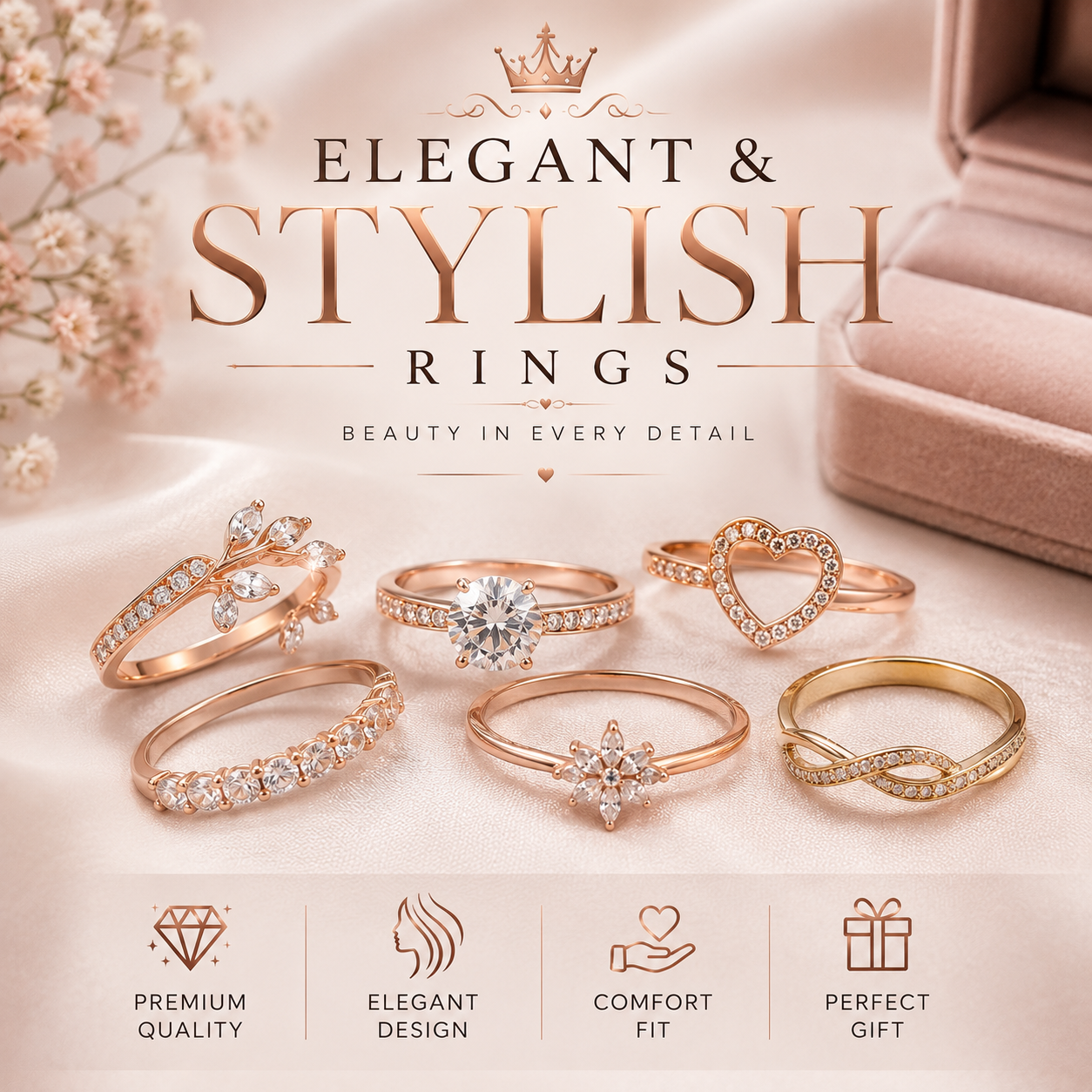 Elegant & Stylish Rings